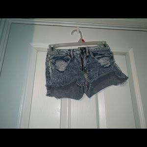 Light washed Shorts